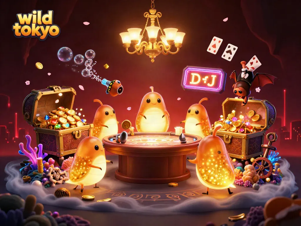 Experience thrilling action at Wild Tokyo Casino, where vibrant glowworms and games ignite excitement.